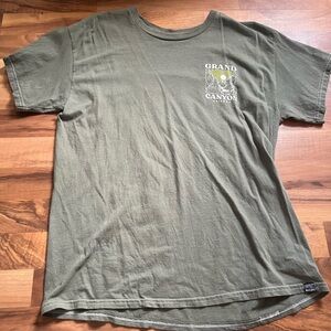 RSQ Olive Green Grand Canyon Short Sleeve Tee